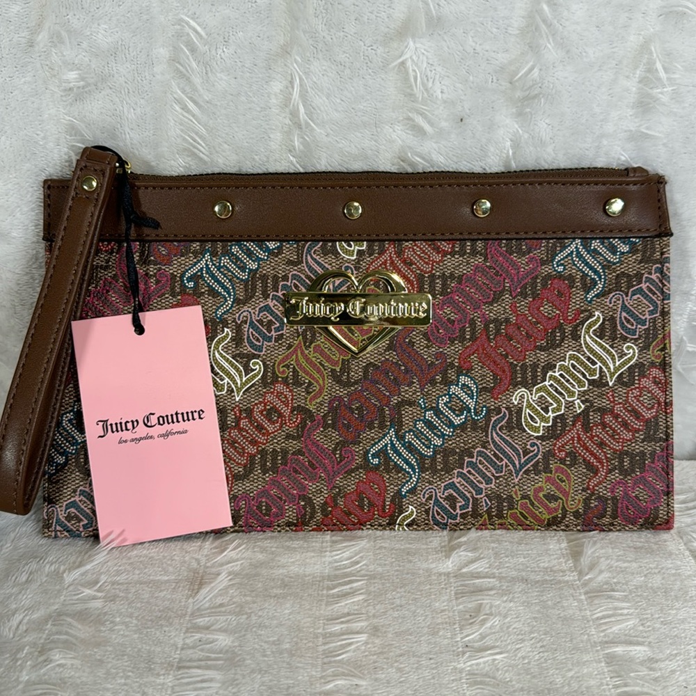 Juicy Couture Multicolor Clutch NWT
